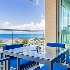 Azure Beach & Blue Residences Aruba — Sample Balcony