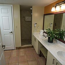 Vacation Village at Bonaventure — Sample Bathroom
