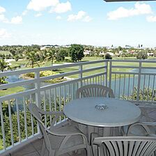 Vacation Village at Bonaventure — Sample Balcony