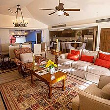 Hacienda Encantada Resort & Residences — The Residences Four Bedroom Residence Living Area