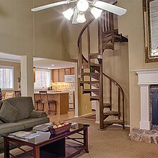Club Wyndham Villas at Fairfield &mdash; Sample Living Area