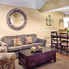 Club Wyndham Villas at Fairfield &mdash; Sample Living Area