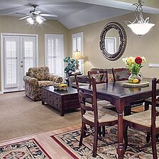 Club Wyndham Villas at Fairfield — Sample Living Area