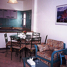 Dive Inn Resort — - Living/Dining/Kitchen of a unit