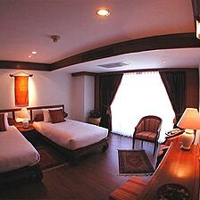 QVC @ Andaman Beach Suites — Bedroom at the QVC @ Andaman Beach Resort