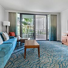 Lagoon Tower by Hilton Grand Vacations — Sample Living Area