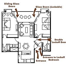 The Royal Mayan — - Unit Floor Plan