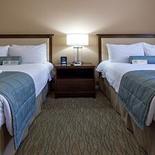 Grand Pacific Palisades Resort — Third bedroom in three-bedroom condos: two full beds