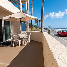 Southern California Beach Club &mdash; Sample Studio Balcony
