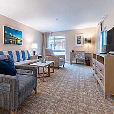 Southern California Beach Club &mdash; Sample Living Area - 1 bedroom