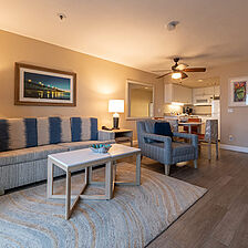 Southern California Beach Club &mdash; Sample Living Area - 2 Bedroom