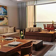 The Grand Mayan at Vidanta Nuevo Vallarta — Sample One-Bedroom DeLuxxe Residence Living Area