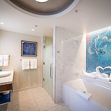 Villas at Disneyland Hotel — One-Bedroom and Two-Bedroom Bathroom