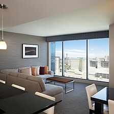 Elara by Hilton Grand Vacations — Suite Living Area (Hilton Grand Vacations)