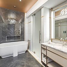 Elara by Hilton Grand Vacations — One-Bedroom Premium Suite Bathroom (Hilton Club)