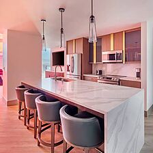Elara by Hilton Grand Vacations — Two-Bedroom Entertainment Plus Suite Kitchen (Hilton Club)
