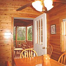 Moosehead Cottage Resort — - Unit Dining Area