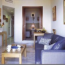 Sunset Beach Club — Living Area at