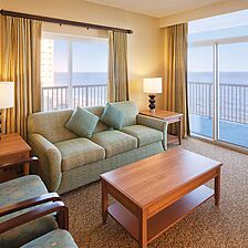 Club Wyndham SeaWatch Resort &mdash; Sample Living Area