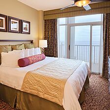 Club Wyndham SeaWatch Resort — Sample Presidential Suite Bedroom
