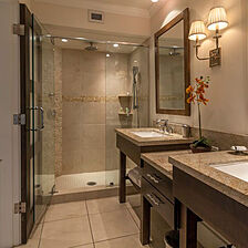 The Galleon Resort &mdash; Sample Bathroom