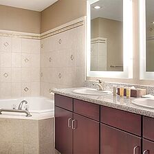 Club Wyndham Ocean Walk — Sample Bathroom With Whirlpool Tub