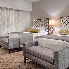 Club Wyndham Ocean Walk — Sample Doubles Bedroom