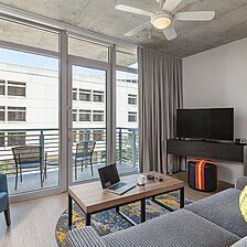 Club Wyndham Austin — Sample Living Area