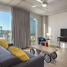 Club Wyndham Austin — Sample Living Area