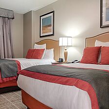 Club Wyndham National Harbor — Sample Doubles Bedroom