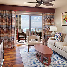 Grand Waikikian by Hilton Grand Vacations — Sample Living Area