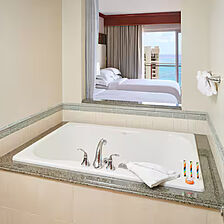Grand Waikikian by Hilton Grand Vacations — Sample Bathroom