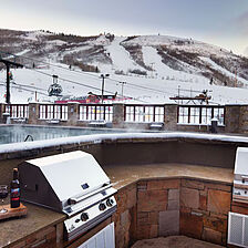 Marriott's MountainSide at Park City — Grilling Area