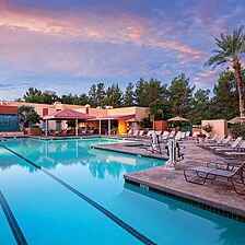 Club Wyndham Orange Tree Golf Resort — Accessible Pool With Loungers and Tables