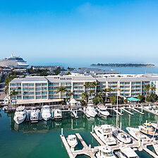 Can you spot the cruise ship. Do you see Jimmy's sail boat