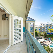 Primary bedroom balcony