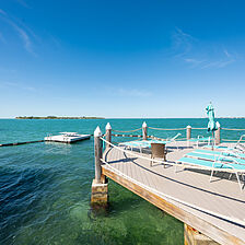 Galleons own swim platform and lounge deck