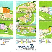 Marriott's Maui Ocean Club - Molokai, Maui & Lanai Towers — View Map