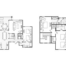 Marriott's Lakeshore Reserve — 3-Bedroom Townhouse Floorplan