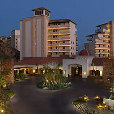 Resort at night