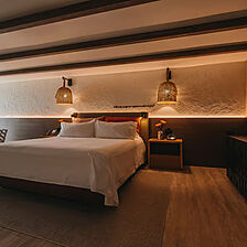 Renaissance Wind Creek Aruba - Ocean Suites — Sample Bedroom