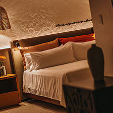 Renaissance Wind Creek Aruba - Ocean Suites — Sample Bedroom