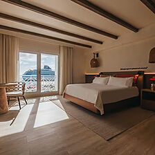 Renaissance Wind Creek Aruba - Ocean Suites — Sample Bedroom