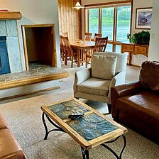 Lake Condominiums at Big Sky &mdash; Sample Living Area