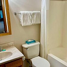 Lake Condominiums at Big Sky — Sample Bathroom