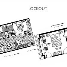 F43 (A/B) Lockout Floor Plan