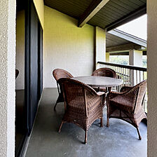 large covered deck