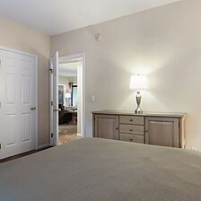 One of the bedrooms