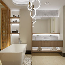 Vidanta Legacy Resort - Riviera Maya — Sample bathroom