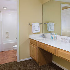 Club Wyndham Sedona — Sample bathroom